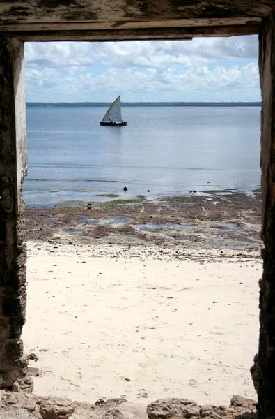 Ворота в Мозамбик — стоковое фото
