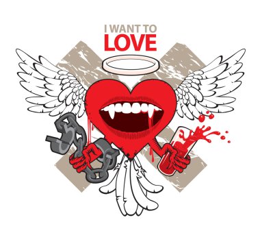 I want to love clipart