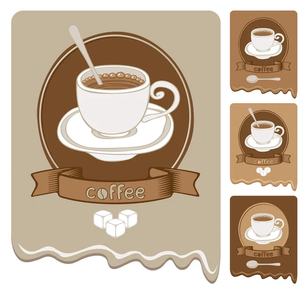Міцної кави — стоковий вектор