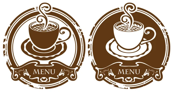 Xícara de café ou chá — Vetor de Stock