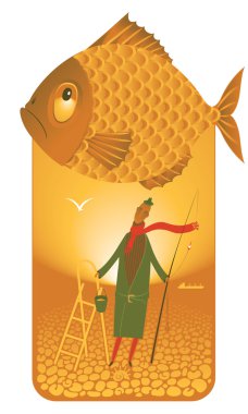 Fisherman clipart