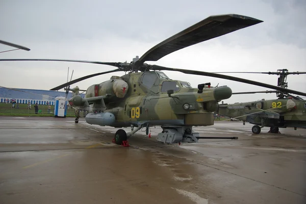 stock image Military helicopter Mi-28