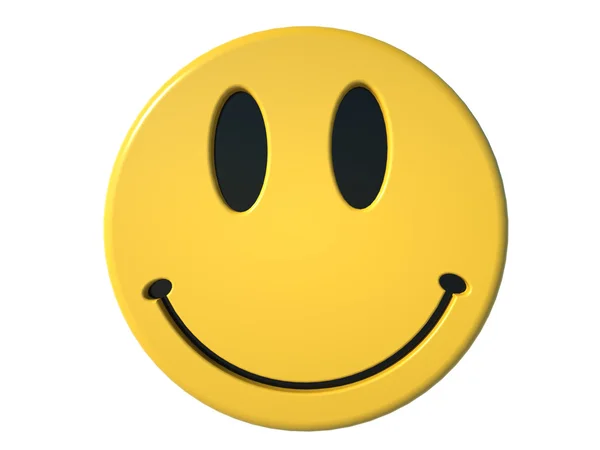 Gelber Smiley — Stockfoto