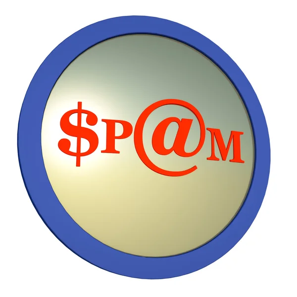 Symbol spamu — Stock fotografie