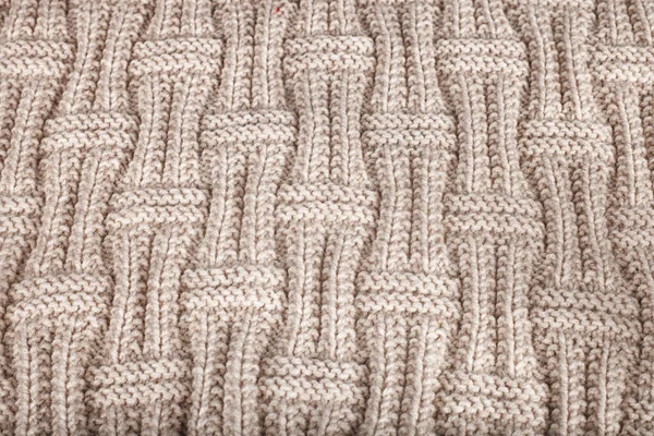 Close-up of a piece of knit fabric Royalty Free Stock Images