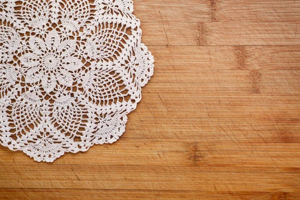 Vintage crochet doily Royalty Free Stock Images