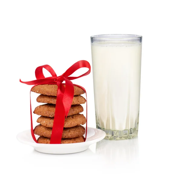 Cookies and milk Stock Image