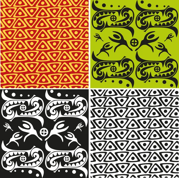 Afrikanische Ornametal-Textur — Stockvektor