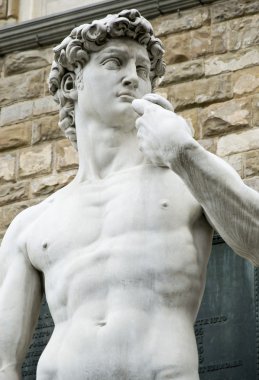Michelangelo's david clipart