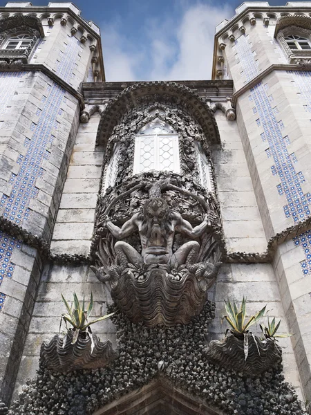 Nahaufnahme Eingang des Pena Nationalpalastes — Stockfoto