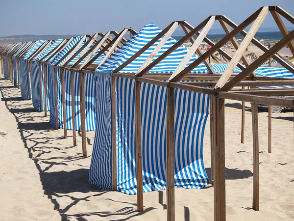 stock image Changing Beach Cloth House