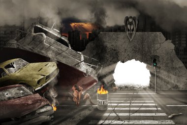 Apocalypse 2012 clipart