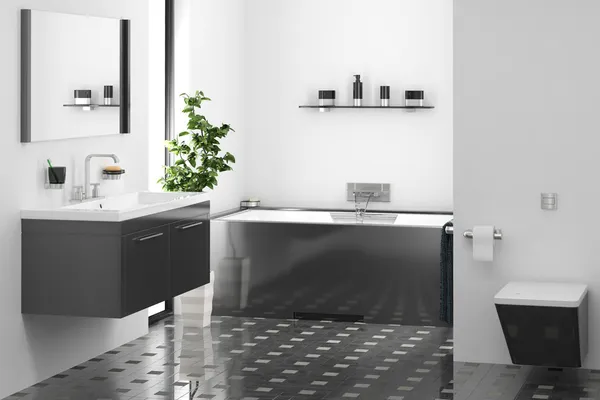 Modern fürdőszoba Stock Kép
