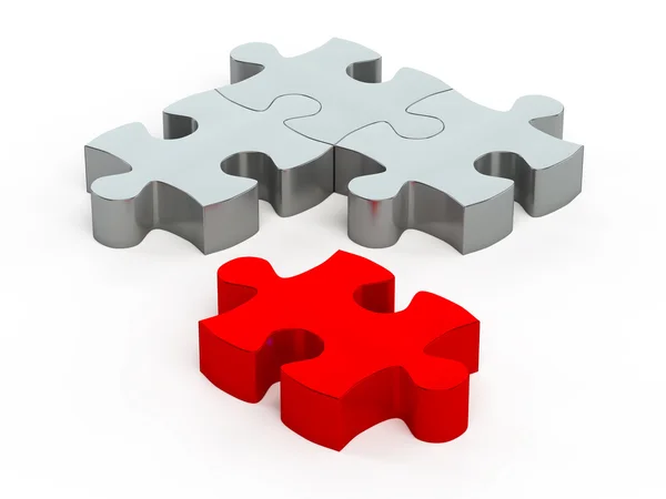 Jigsaw pieces Stock Kép
