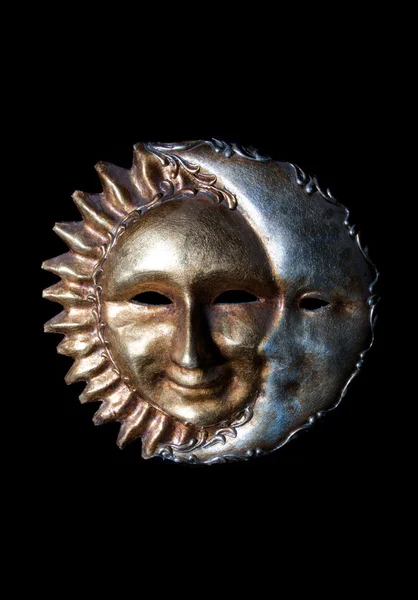 De maan, de zon kussen — Stockfoto