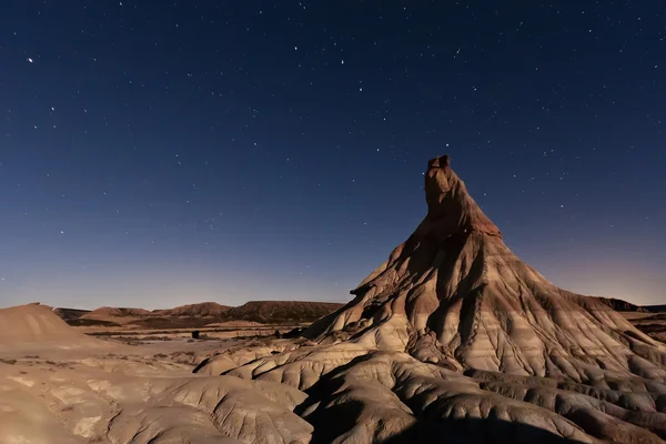 Foto noturna em Castildeterra — Fotografia de Stock