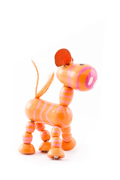 Orange hund isolerade — Stockfoto
