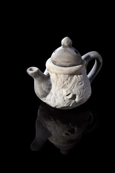The white teapot — Stock Photo, Image