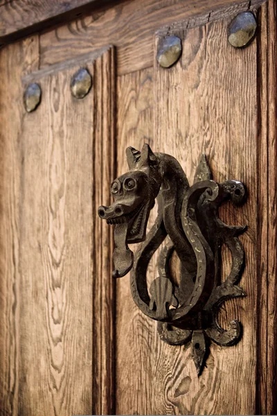 Eski doorknocker — Stok fotoğraf