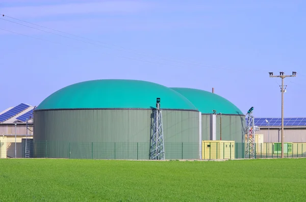 Biogasanlage 82 — Stockfoto