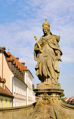 Bamberg empress Kunigunde statue 04 clipart