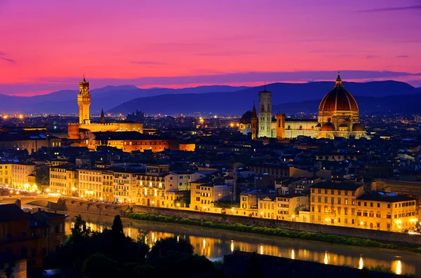 Florence avond 01 — Stockfoto