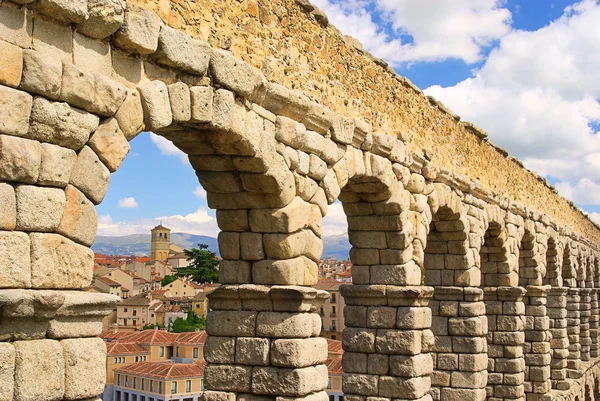 Segovia Aqueduct 08 — Stock Photo, Image