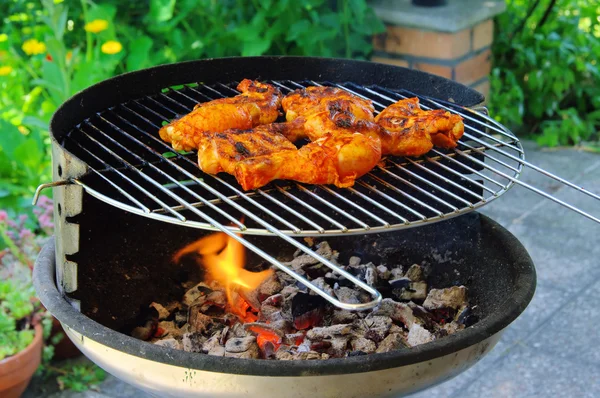 Grilling chicken 13 — Stock Photo, Image