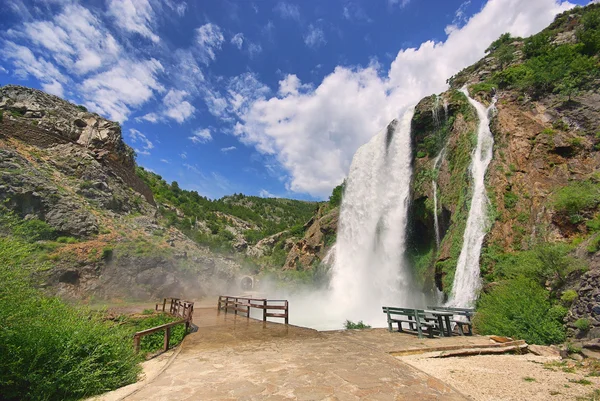 Krčić Wasserfall 14 — Stockfoto