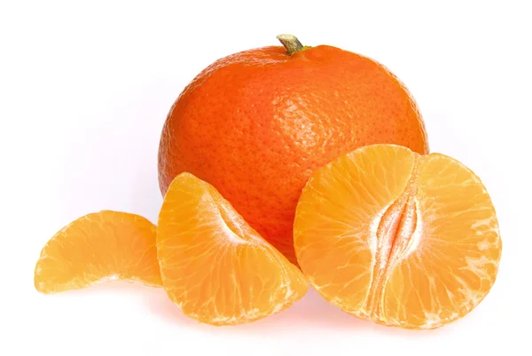 Mandarine isoliert 15 — Stockfoto