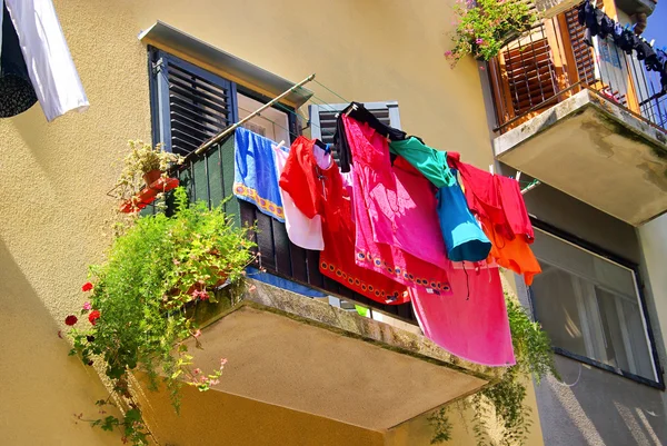 Balcón de lavandería 01 — Foto de Stock