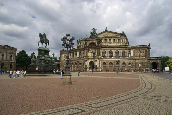 Dresden Semperoper 03 — Stockfoto