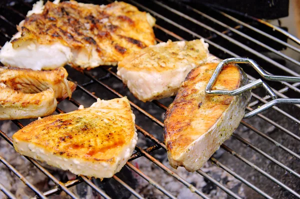 Bistecca grigliata da pesce 17 — Foto Stock