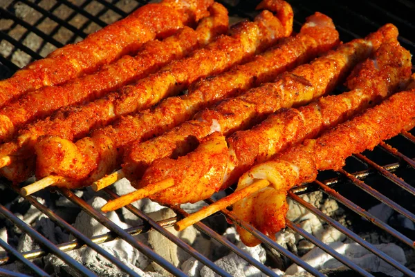 Grilling skewer 04 — Stock Photo, Image