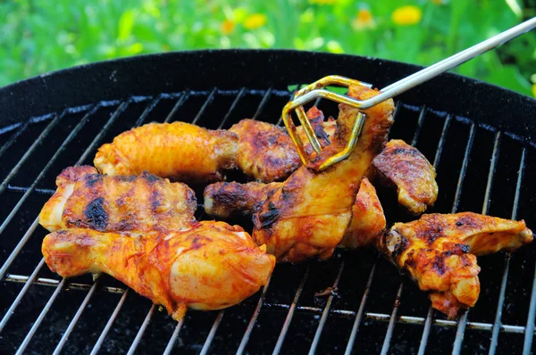Grilling chicken 32 — Stock Photo, Image