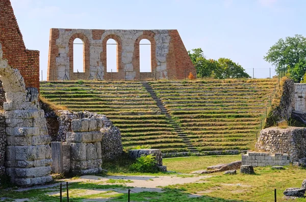 Anfiteatro Gubbio 05 — Fotografia de Stock