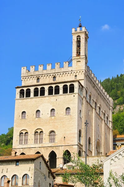 Gubbio Palazzo dei Consoli 08 — Stock Photo, Image