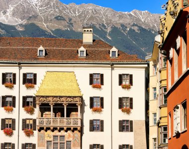 Innsbruck Golden Roof 05 clipart