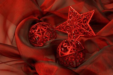 Star on red 04 clipart