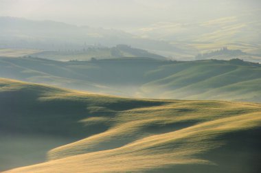 Toskana hills İtalya