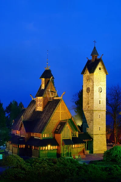 Karpacz Kirche vang 01 — Stockfoto