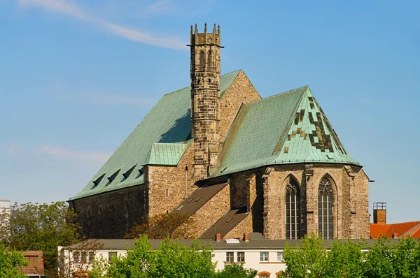Magdeburg wallonerkirche 01 — Stockfoto