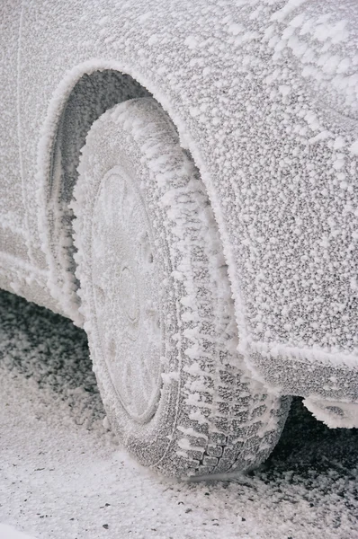 Sneeuw tire 01 — Stockfoto