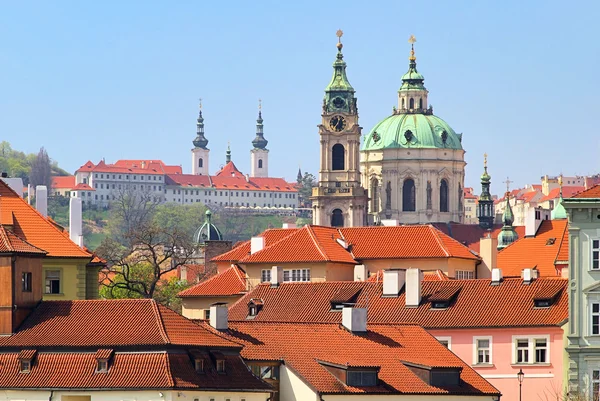 Katedra Świętego Mikołaja Prague 01 — Zdjęcie stockowe