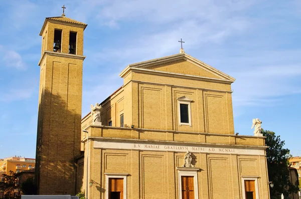 로마 교회 산타 마리아 delle Grazie 01 — 스톡 사진