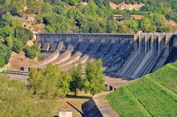 Reservoir dam 03 — Stock Photo, Image