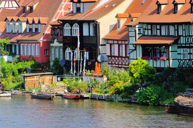 Bamberg Little Venice 06 clipart