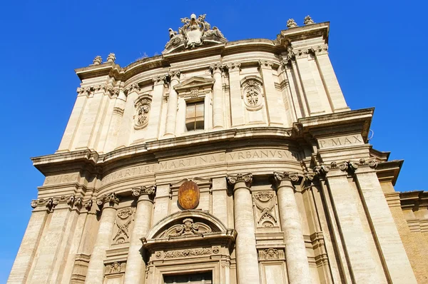 Rom 교회 Santi 루카 e 마르티나 01 — 스톡 사진