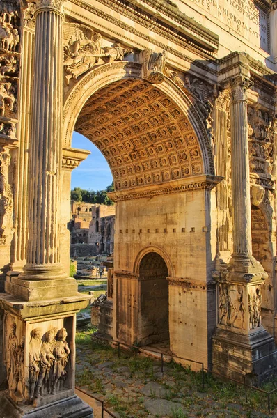 Arco de Roma de Sétimo Severo 01 — Fotografia de Stock