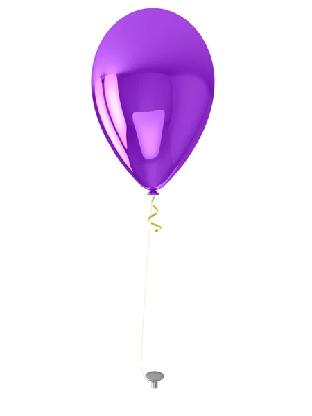 Jeden balon — Zdjęcie stockowe